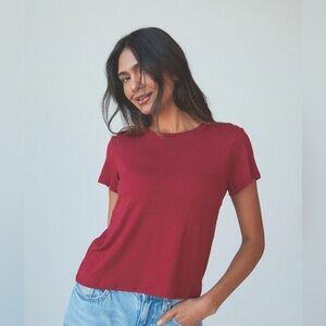 Women's KLASSY Network classic Red T-Shirt XS
